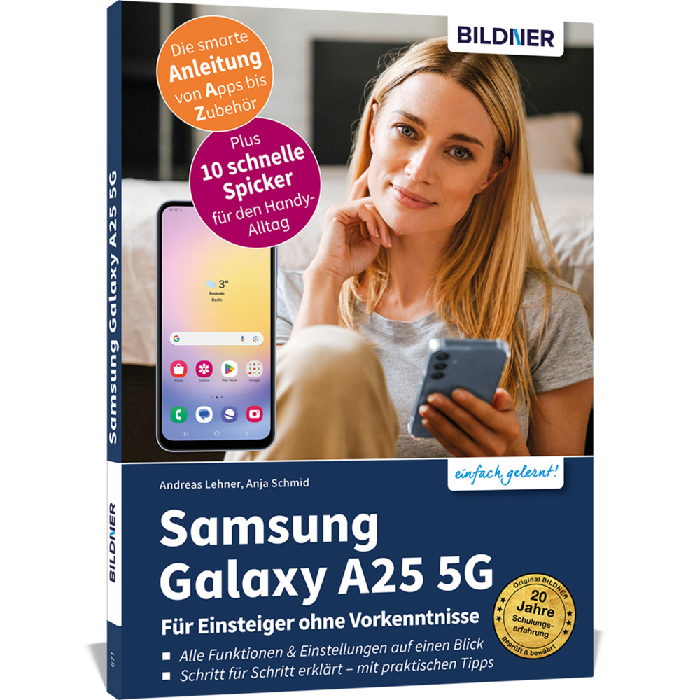 Samsung Galaxy A25 5G - Für Einsteiger ohne Vorkenntnisse main product photo