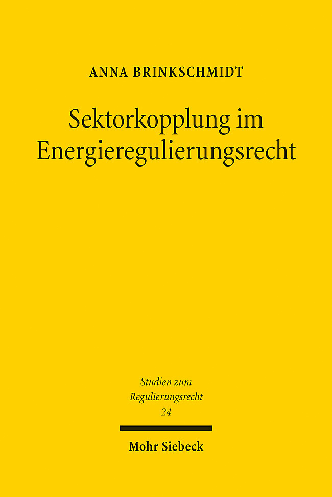 Sektorkopplung im Energieregulierungsrecht main product photo