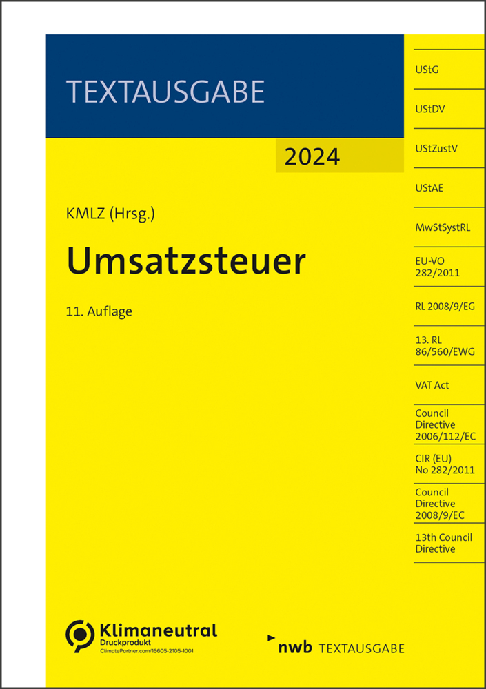 Umsatzsteuer main product photo