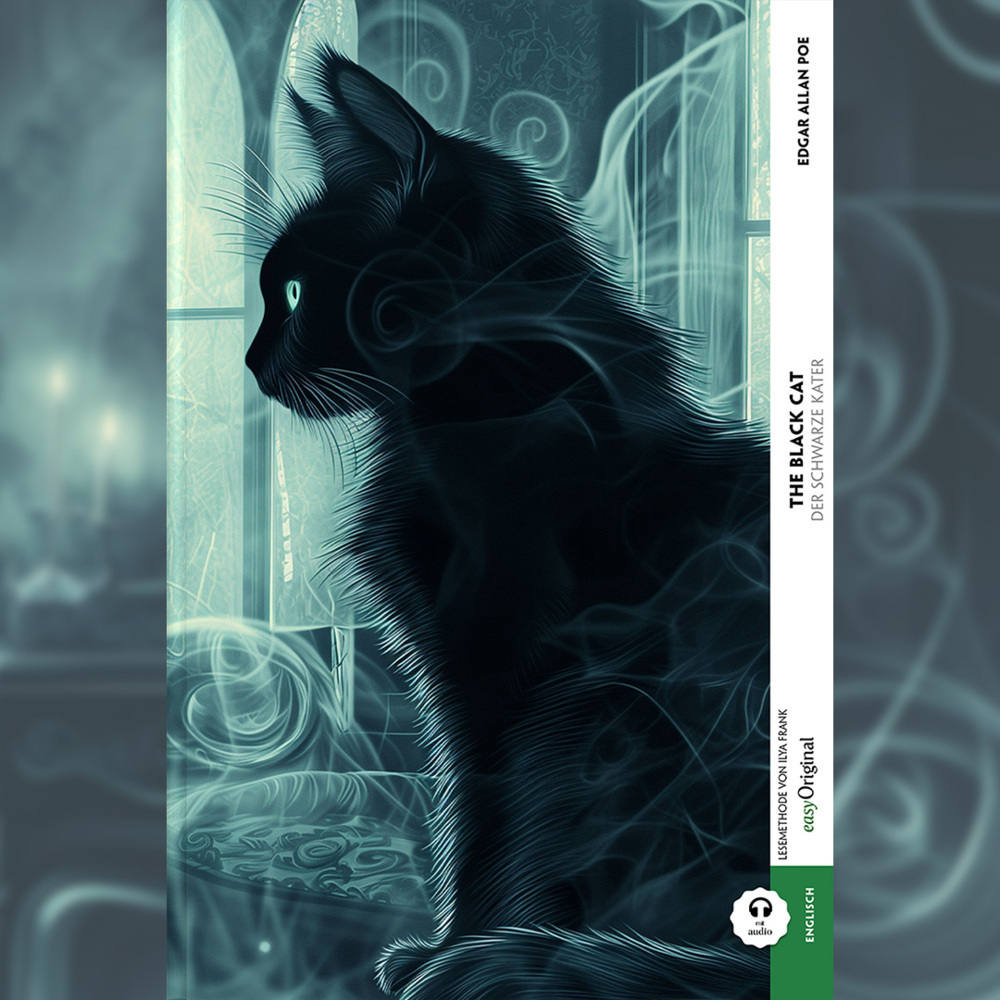 The Black Cat / Der schwarze Kater (Buch + Audio-Online) - Kommentierte zweisprachige Ausgabe Englisch-Deutsch, m. 1 Audio, m. 1 Audio main product photo