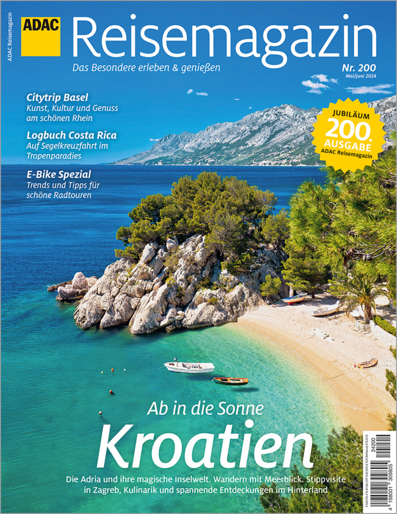 ADAC Reisemagazin mit Titelthema Kroatien main product photo