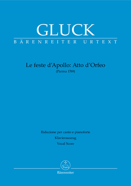 Atto d'Orfeo (aus "Le feste d'Apollo"; Parma Fassung von 1769) main product photo