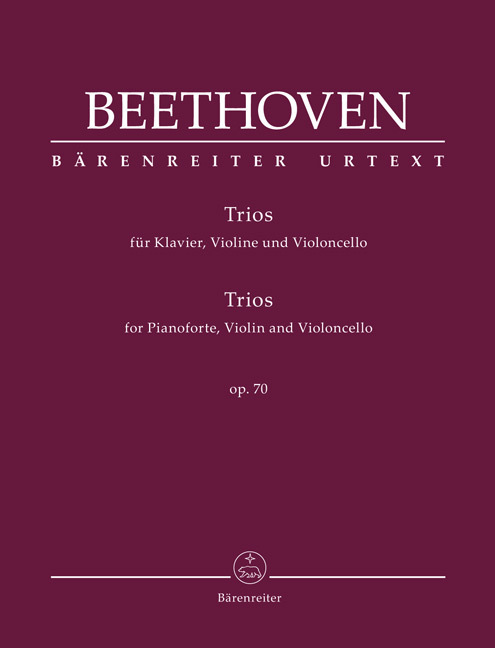 Trios für Klavier, Violine und Violoncello op. 70 main product photo