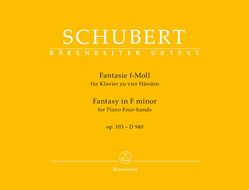 Fantasie für Klavier zu vier Händen f-Moll op. 103 D 940 main product photo