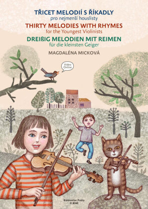 Dreißig Melodien mit Reimen für die kleinsten Geiger