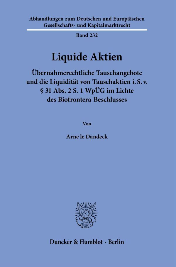 Liquide Aktien. main product photo