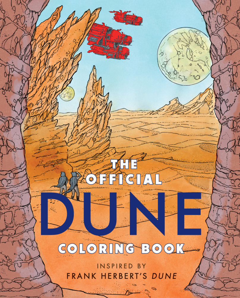The Official Dune Coloring Book main product photo