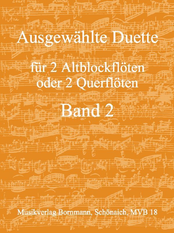 Ausgewählte Duette, Band 2 main product photo