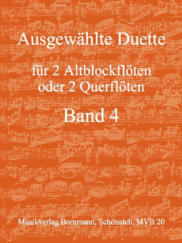 Ausgewählte Duette, Band 4 main product photo