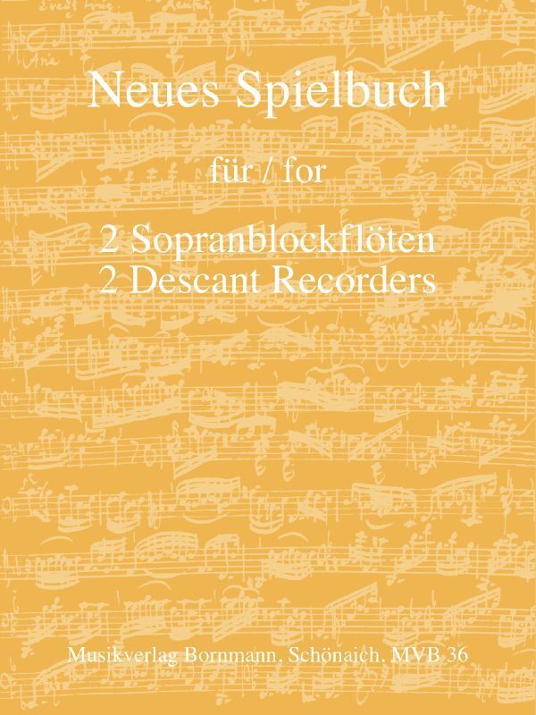 Neues Spielbuch für 2 Sopranblockflöten main product photo