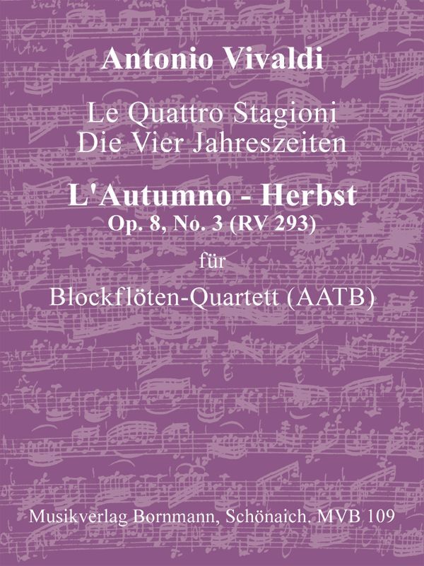 Concerto Op. 8, No. 3 (RV 293) - Herbst main product photo