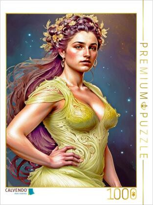 CALVENDO Puzzle Yolandas neues Kleid ist dem Herbstwind nachem...