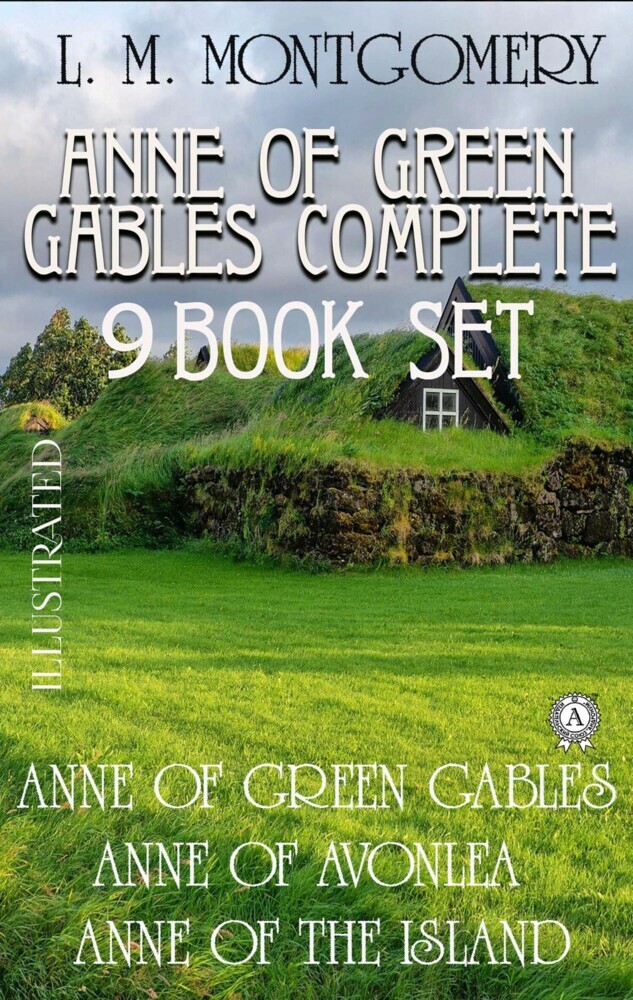 Anne Of Green Gables Complete 9 Book Set. Illustrated main product photo