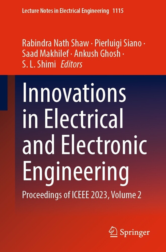 Innovations in Electrical and Electronic Engineering main product photo