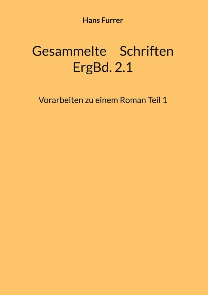 Gesammelte Schriften main product photo