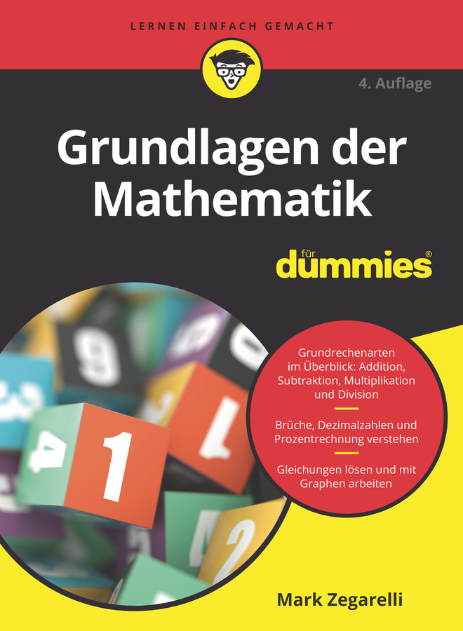 Grundlagen der Mathematik für Dummies main product photo