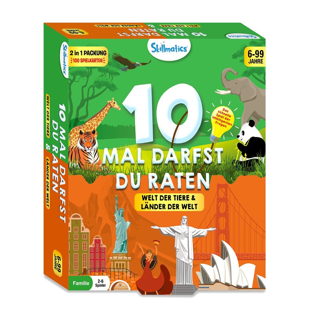 10 Mal Darfst Du Raten - Combo Welt der Tiere & Länder der Welt main product photo