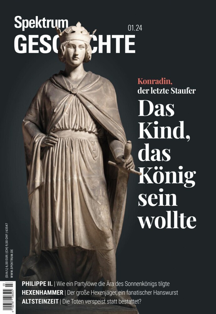 Spektrum Geschichte 1/2024 Konradin, der letzte Staufer main product photo
