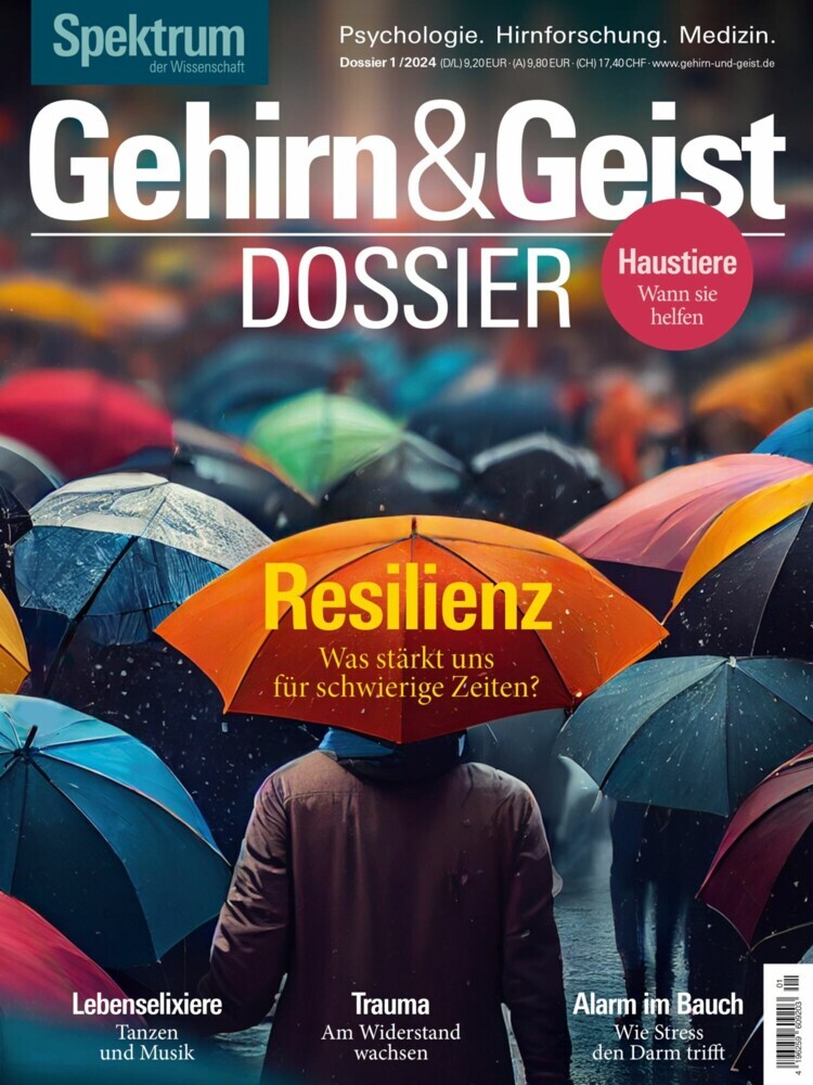 Gehirn&Geist Dossier 1/2024 - Resilienz main product photo