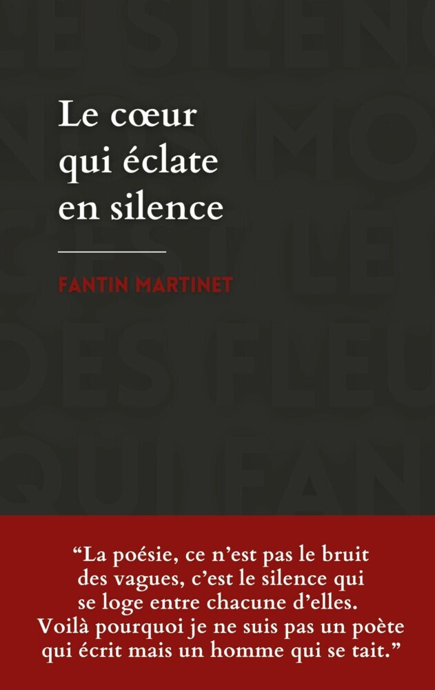 Le coeur qui éclate en silence main product photo