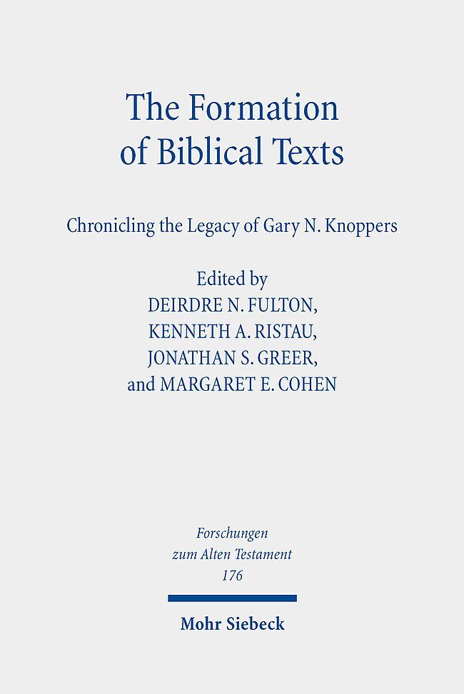 The Formation of Biblical Texts main product photo