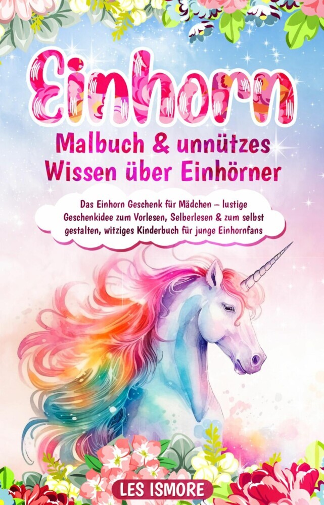 Einhorn Malbuch & unnützes Wissen über Einhörner main product photo