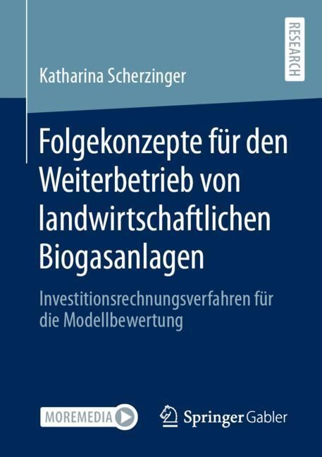 Folgekonzepte für den Weiterbetrieb von landwirtschaftlichen Biogasanlagen main product photo