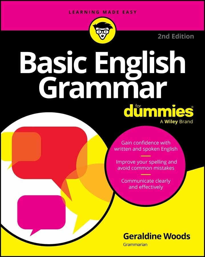 Basic English Grammar For Dummies - US main product photo