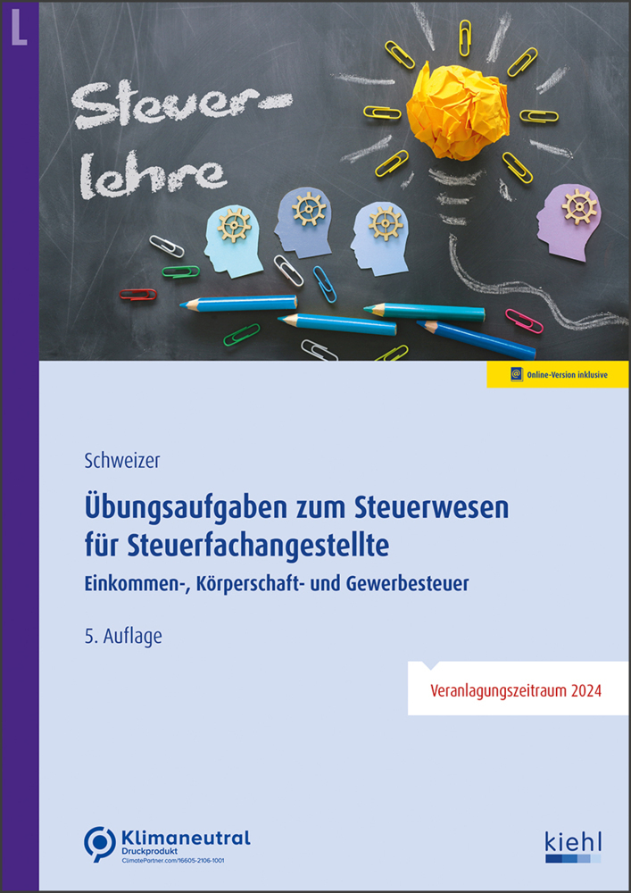 Übungsaufgaben zum Steuerwesen für Steuerfachangestellte main product photo