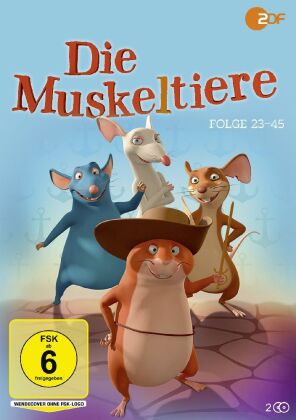 Die Muskeltiere. Folge.23-45, 2 DVD