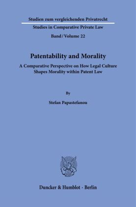 Patentability and Morality.