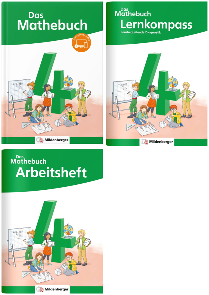 Paket - Das Mathebuch 4 Neubearbeitung, 3 Teile main product photo