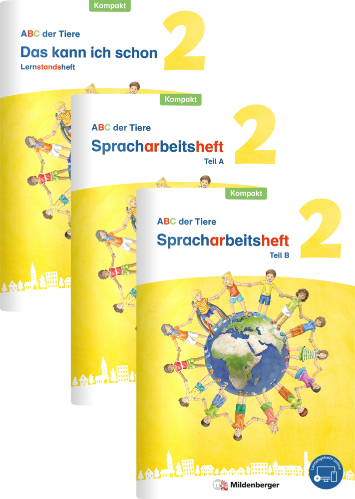 ABC der Tiere 2 Neubearbeitung - Spracharbeitsheft Kompakt, 3 Teile main product photo