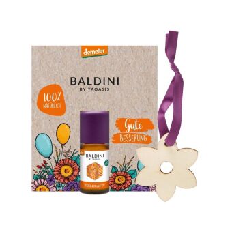 Baldini Gute Besserung Mini-Duftset mit Holzblume