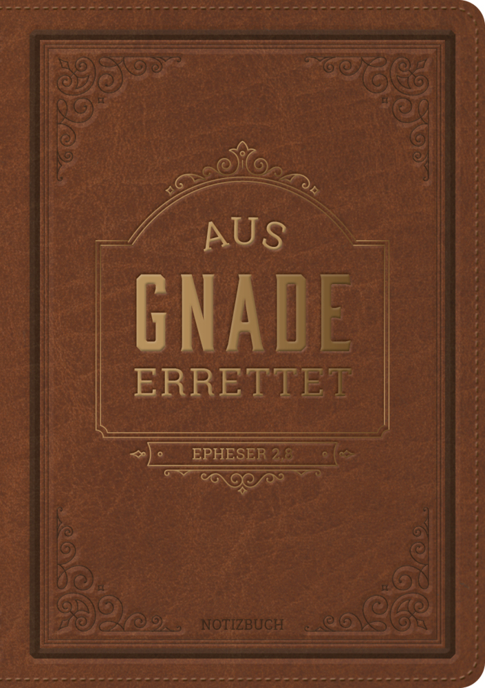 Notizbuch: Aus Gnade errettet main product photo