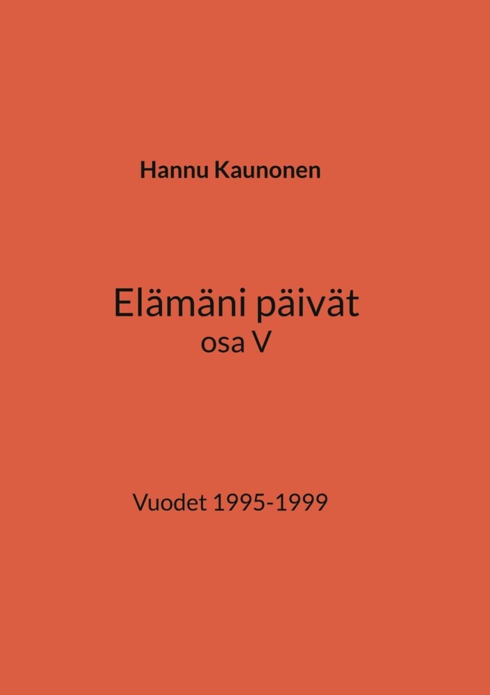 Elämäni päivät osa V main product photo