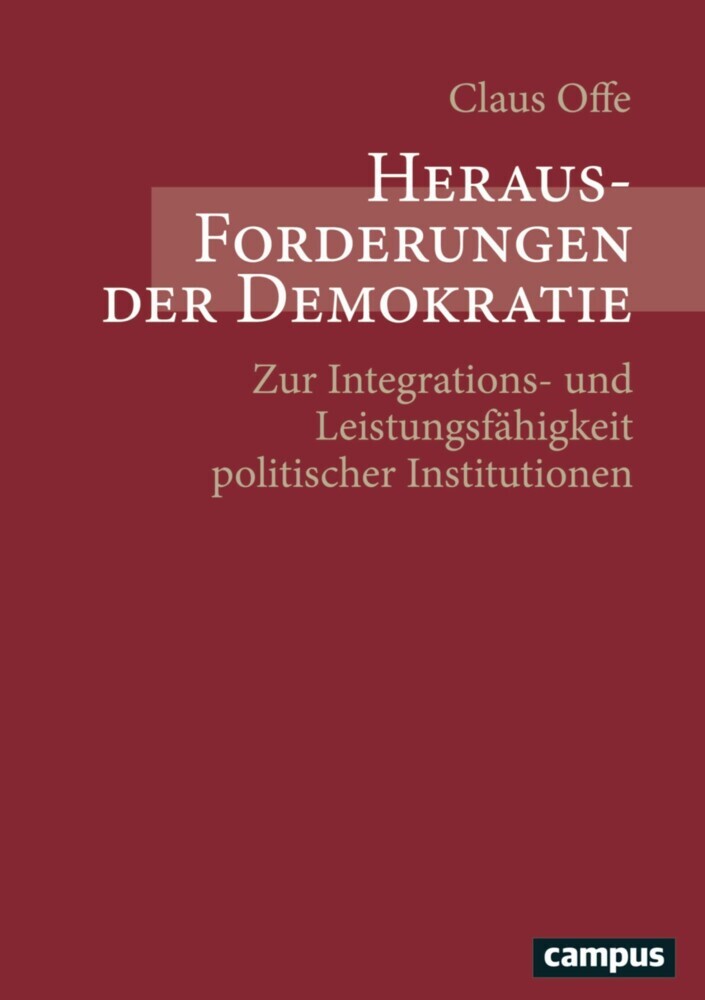 Herausforderungen der Demokratie main product photo