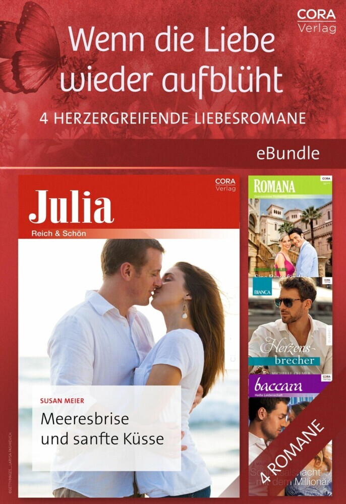 Wenn die Liebe wieder aufblüht - 4 herzergreifende Liebesromane main product photo