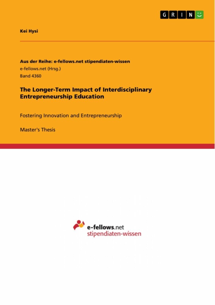 The Longer-Term Impact of Interdisciplinary Entrepreneurship Education main product photo