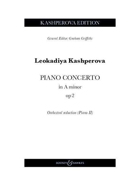 Piano Concerto in A minor main product photo
