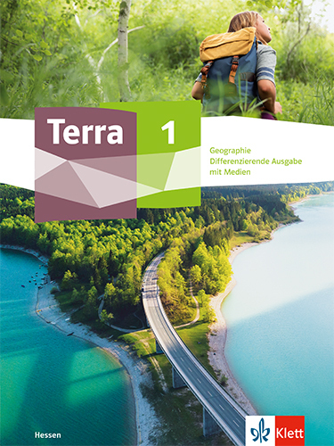 Terra Geographie 1. Differenzierende Ausgabe Hessen, m. 1 Beilage main product photo