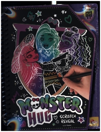 MONSTER HIGH SKETCHBOOK Monster Hug Scratch Reveal
