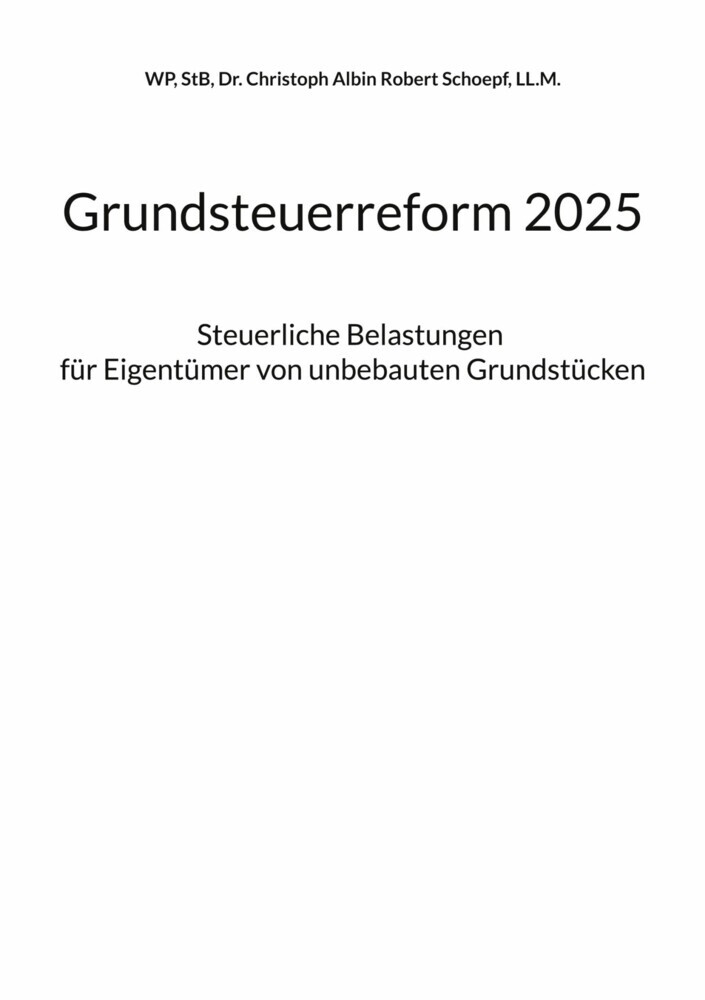 Grundsteuerreform 2025 main product photo