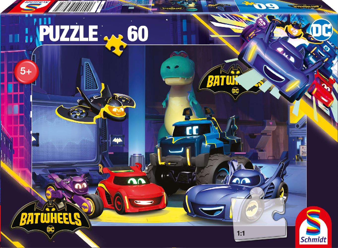 Bam, Batwing, Bibi, Buff und Redbird in der Bathöhle, 60 Teile main product photo