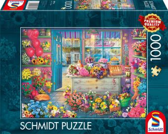 Bunter Blumenladen