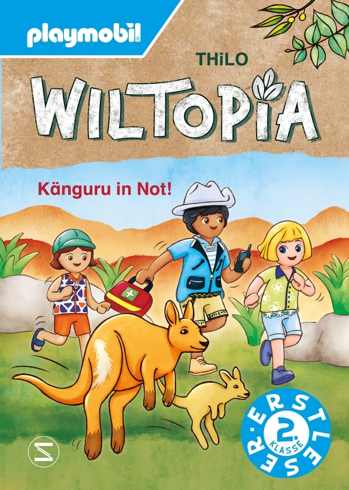 PLAYMOBIL Wiltopia. Känguru in Not! main product photo