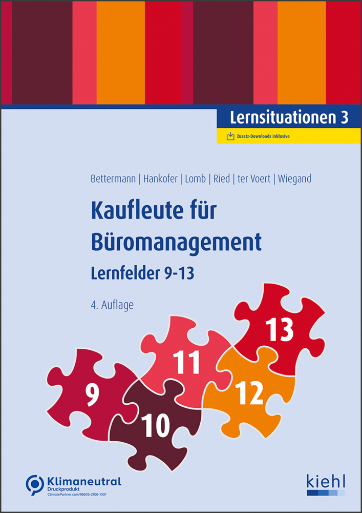 Kaufleute für Büromanagement - Lernsituationen 3 main product photo