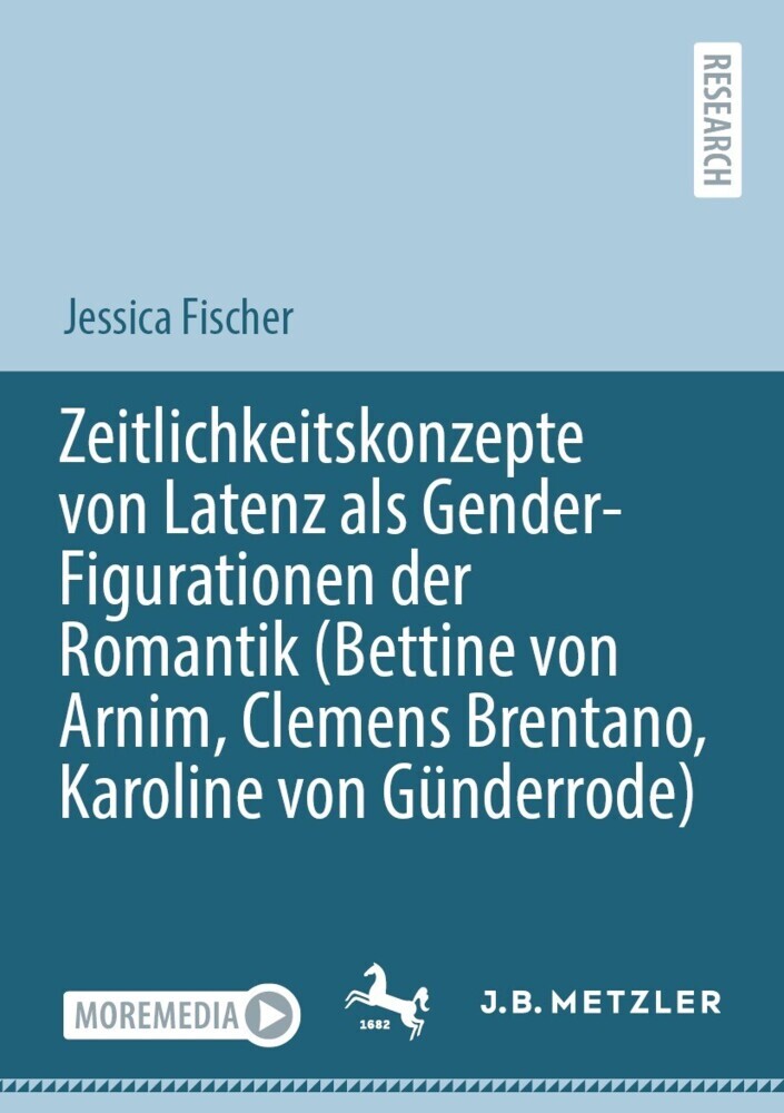 Zeitlichkeitskonzepte von Latenz als Gender-Figurationen der Romantik (Bettine von Arnim, Clemens Brentano, Karoline von Günderrode) main product photo