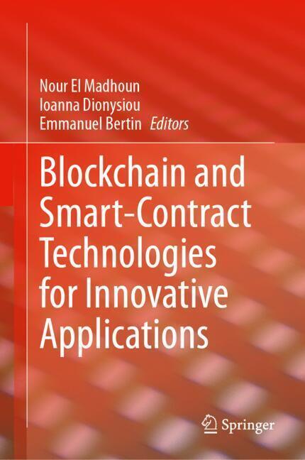 Blockchain and Smart-Contract Technologies for Innovative Applications main product photo