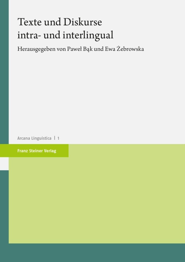 Texte und Diskurse intra- und interlingual main product photo